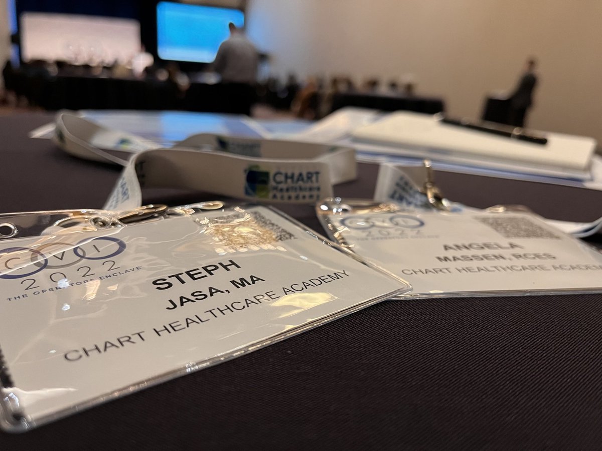ChartAcademy's tweet photo. Attending @cvinnovations! 
@ajmassen @JasaSteph 
#CHARTedge

#structuralheart
#TAVR
#TMVR
#LAAC
#echoimaging
#EPeeps #EPcourse https://t.co/ktClSzCknb