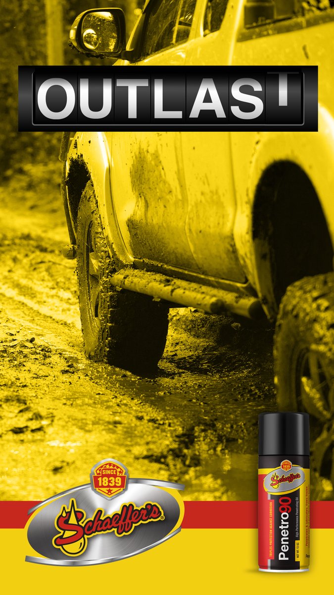 SchaefferOil's tweet photo. Rust and corrosion are bad news. That’s why we put three different rust and corrosion inhibitors in Penetro 90. #schaefferkeepstrucksrolling https://t.co/45jtMSmxOK