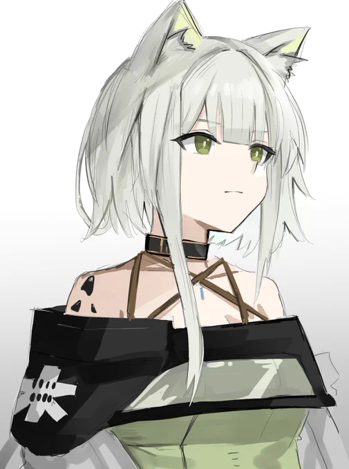 ケルシー #アークナイツ版深夜の真剣お絵かき60分一本勝負 #アークナイツ 