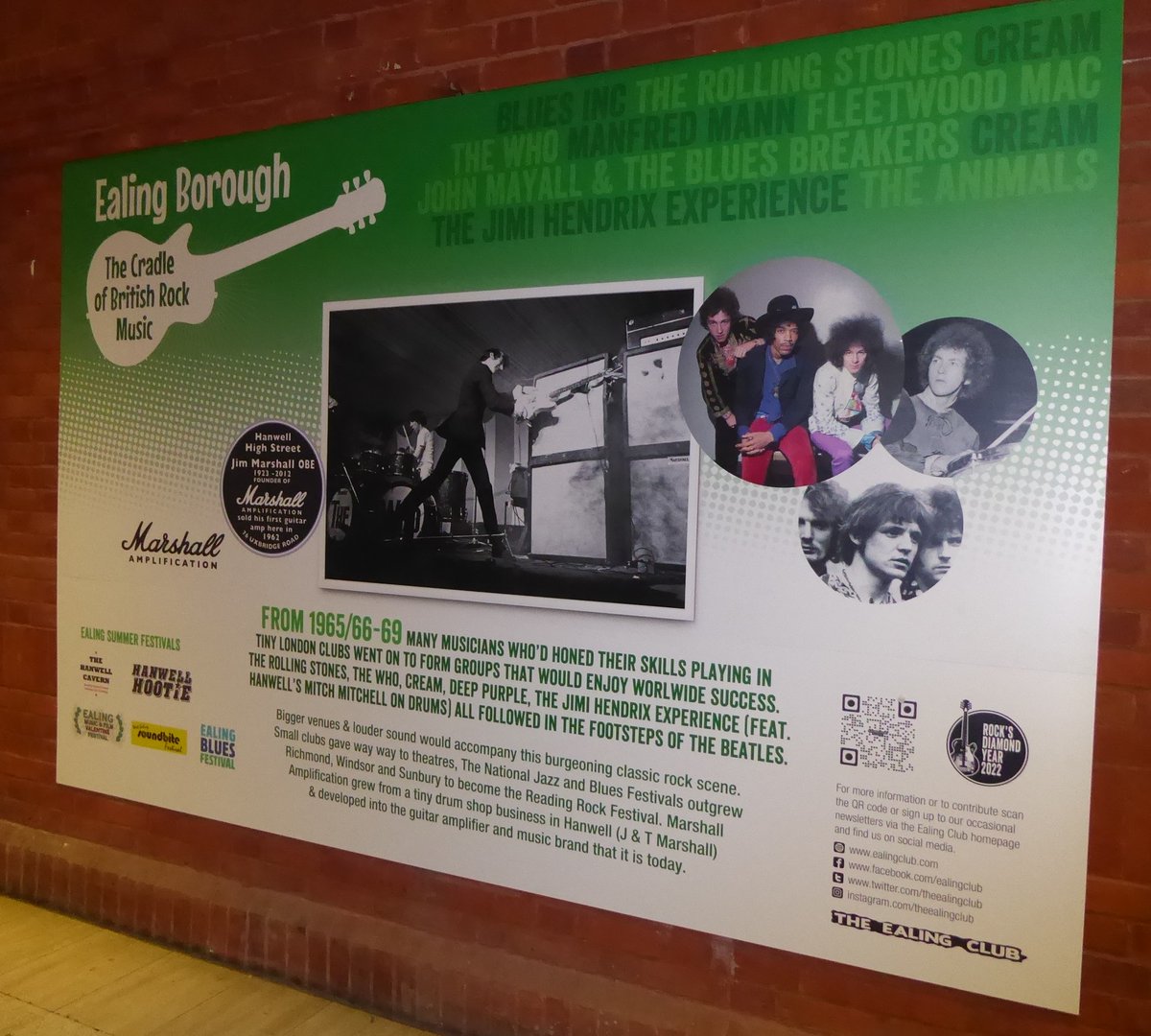 MikeAbbott2's tweet image. Ealing, birthplace of British R&amp;amp;B...a brand new set of just-unveiled story panels charting Ealing as the home of British rythym and blues music, and cradle of West London Mod...