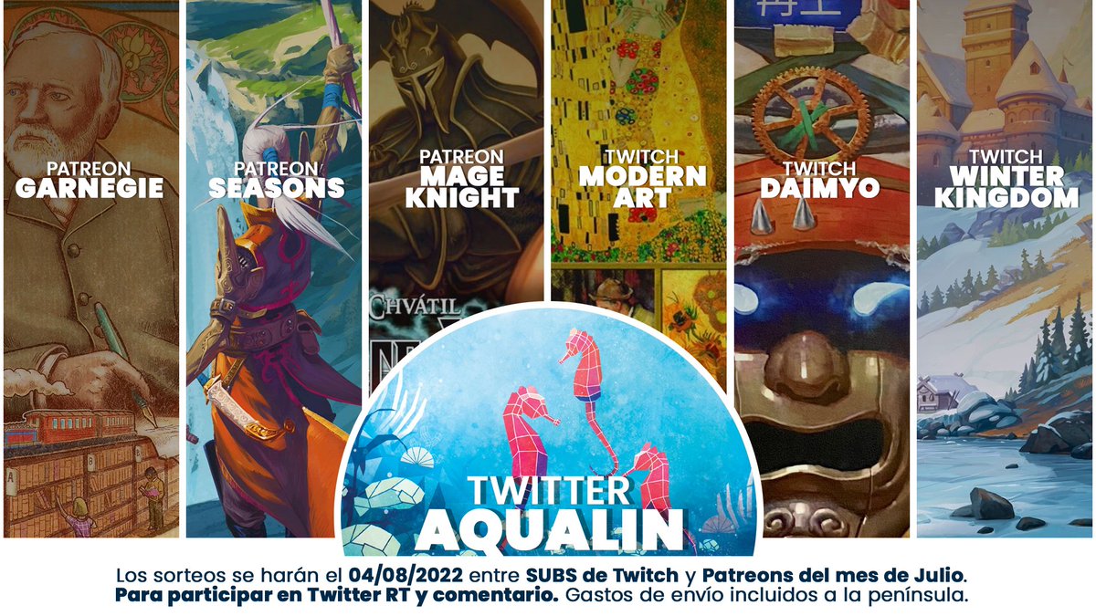 MishiGeek's tweet photo. Os presento los sorteos del mes de Julio para subs en Twitch, Patreons y la gente que participe en Twitter. Para participar en Twitter tenéis que seguir mi cuenta, hacer RT a este Tweet y comentar mencionando a una persona con la que compartir partida a Aqualin. ¡SUERTE A TOD@S! https://t.co/g3B5YnzvIf