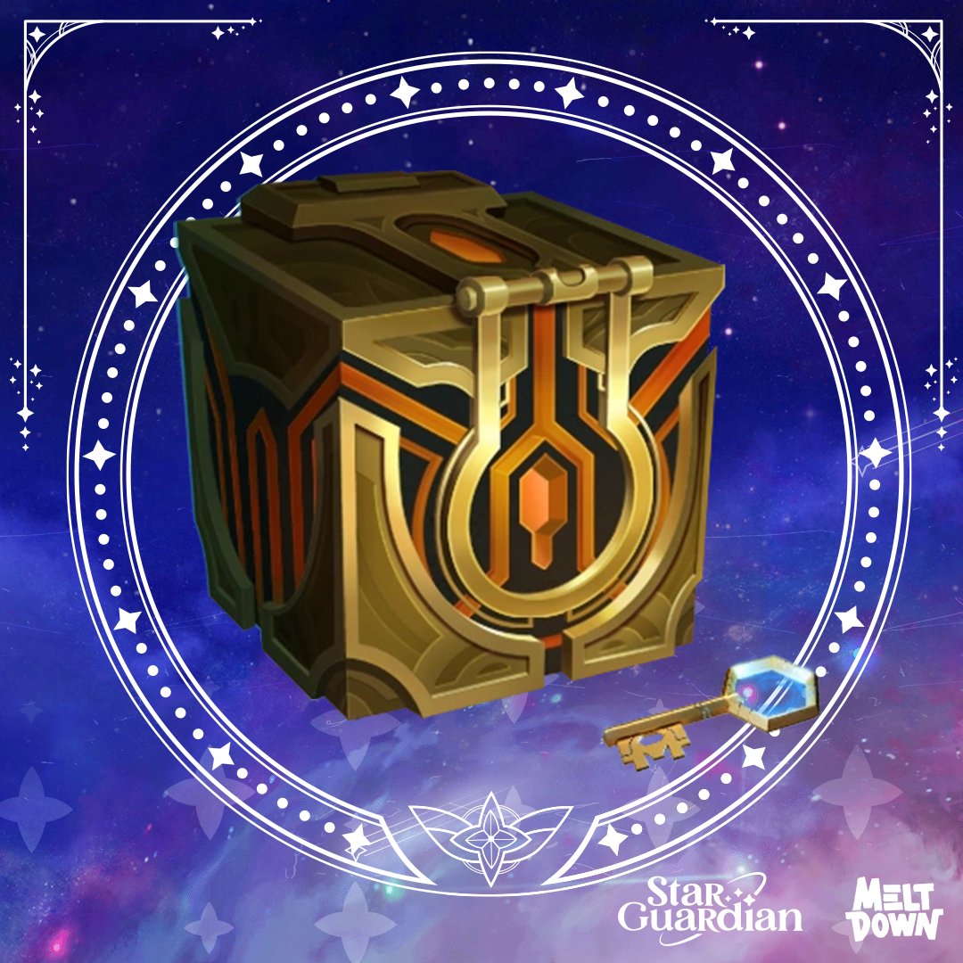 💫 <a href="/lol_es/">League of Legends ES</a>  X #Meltdown 💫 

¡Buenas noticias! ¡La primera estrella te ha escuchado y te ofrece ganar llaves y cofres ceremoniales de #StarGuardian!

Para participar:
⭐Seguir <a href="/meltdownbars/">Meltdown</a>
⭐Me gusta y RT este tweet

Sorteo el 04/08