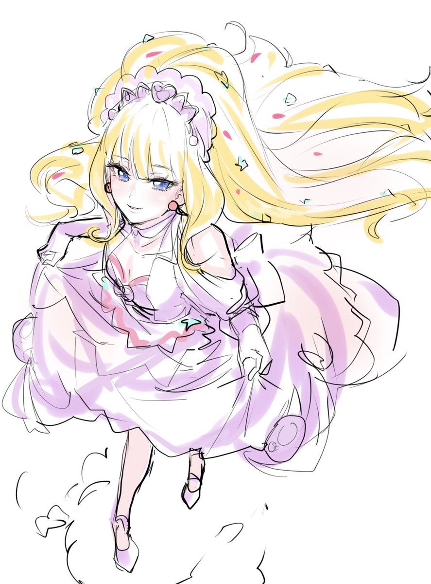 キュアフィナーレの変身バンクほんまかわいい 