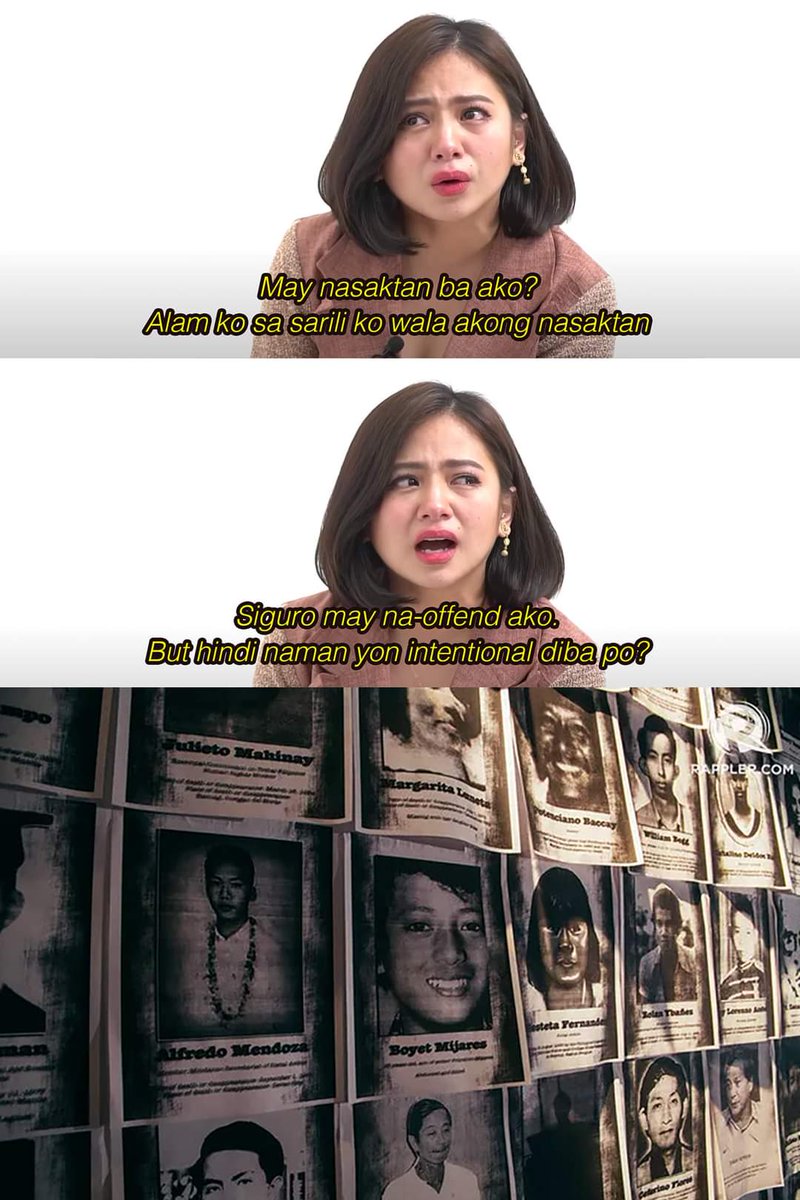 _mo4d_'s tweet photo. Try mong humarap sa mga biktima ng martial law, Ella. https://t.co/jg634yYdGn