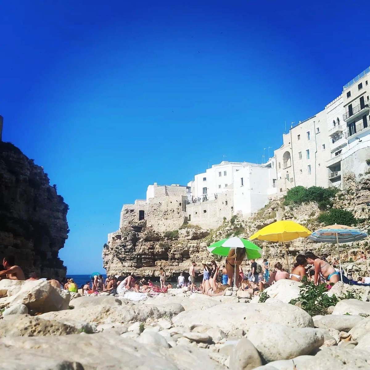 Grotte di Polignano a mare 

#explore #traveller #trip #vacay #nature #bythebeach #touring #bluewater #cliffs #travelbuddy #attraction #italy #polignanoamare #feelingenergized #sand #stones #seacaves #seascape #landscape #clickthemoment #photoframe #photomemories #createexplore