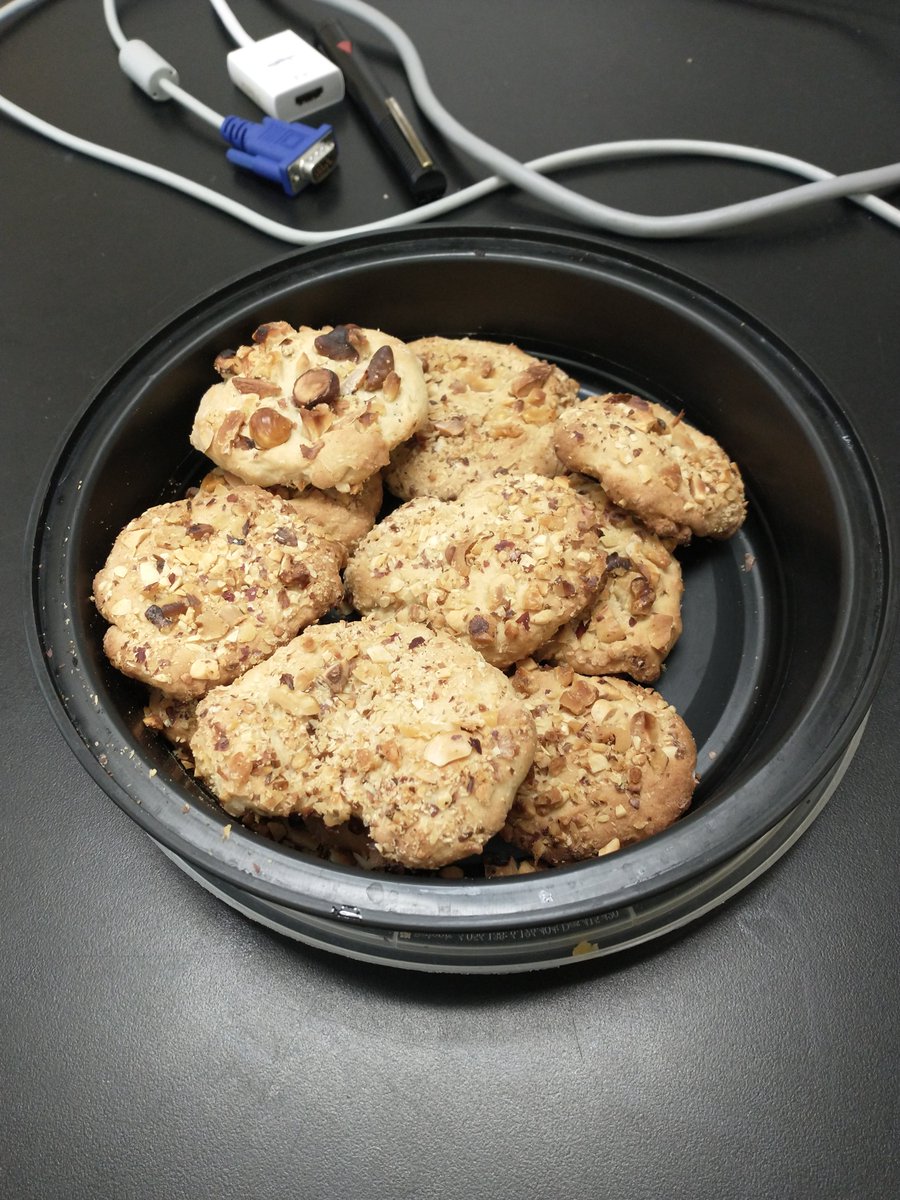 MkunoLab's tweet photo. Friday morning treat in the Kuno Lab, courtesy of Irina https://t.co/LveOICYzas