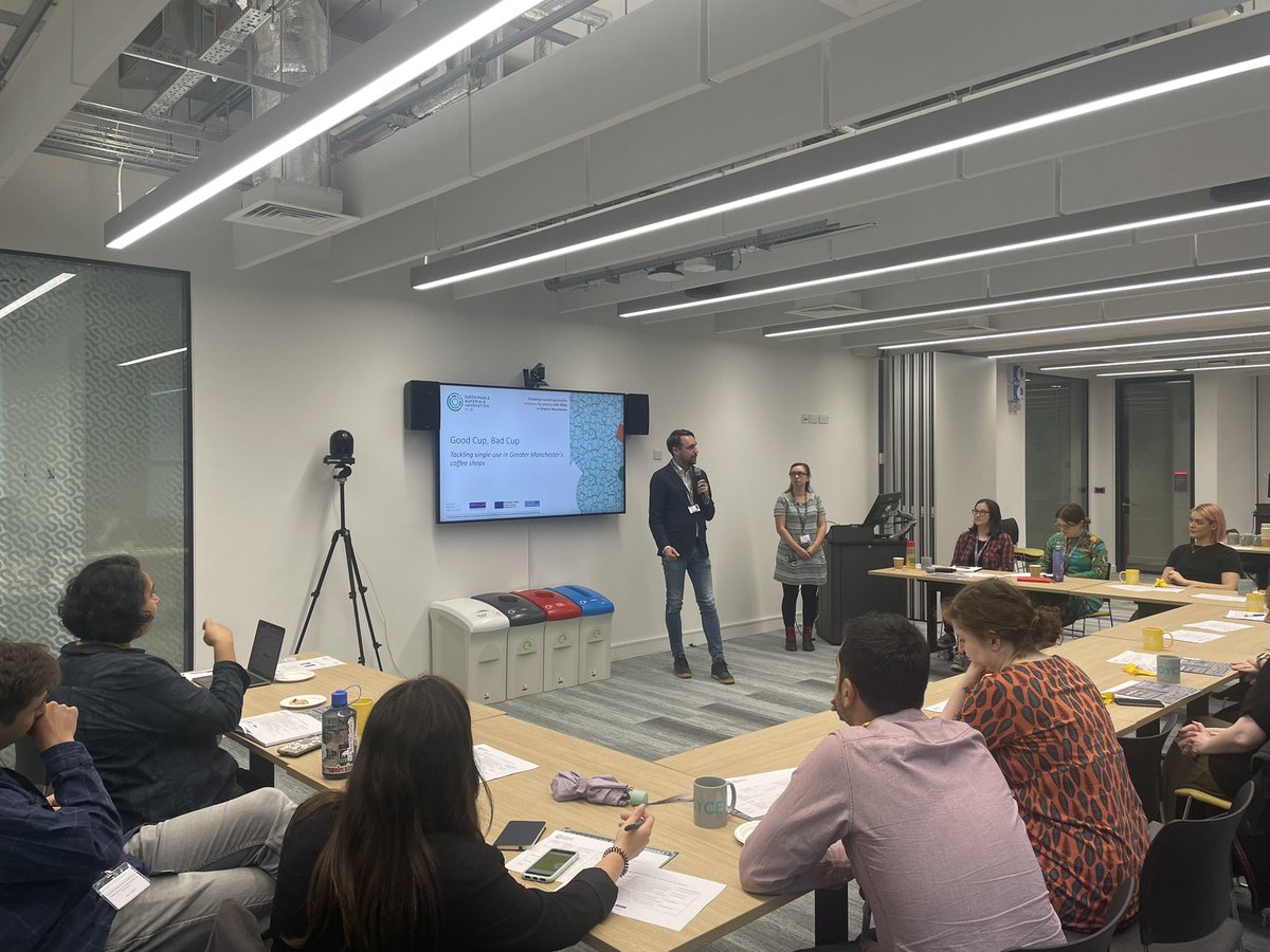 SMI_Hub's tweet photo. Kicking off the #GoodCupBadCup workshop at @royceinstitute this afternoon with introductions to the #SMIHub from Prof #MikeShaver https://t.co/urpUZW1gEe