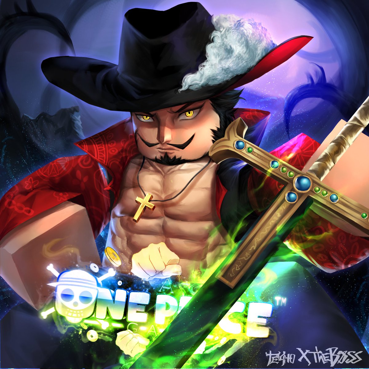 I Became Mihawk To Get Yoru in AOPG! (Mihawk Yoru Location +