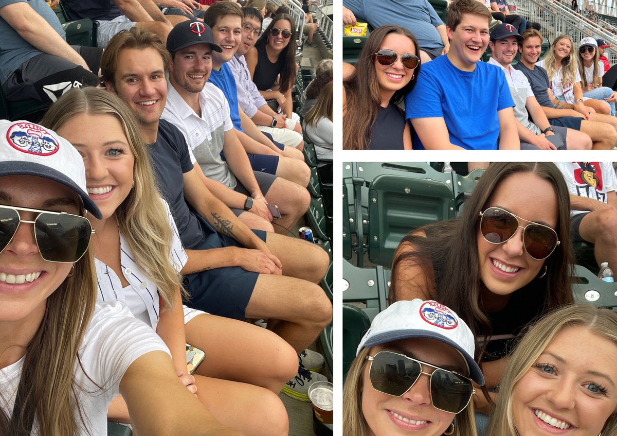 Trexin's tweet photo. Take me out to the ball game, take me out with the crowd…

#teamevent #team #fun #trexin #twinsbaseball https://t.co/b9paePTBJi