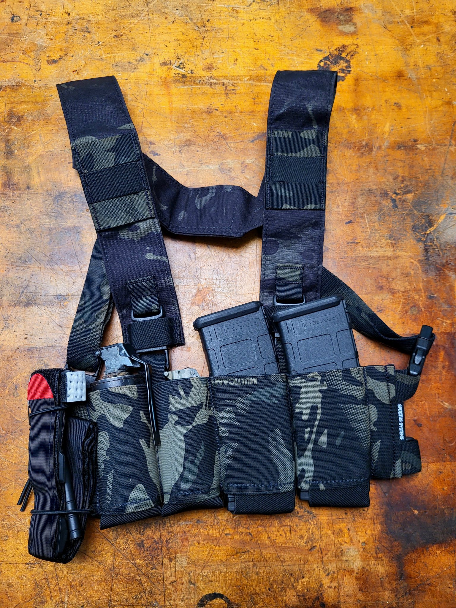 個人装備 Spiritus Systems Bank Robber Chest Rig Spiritus Systems Bank Robber Chest Rig