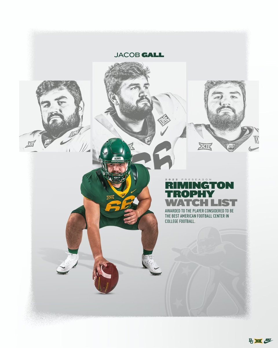 .<a href="/Gall_Jacob/">Jacob Gall</a> 🤝 <a href="/rimingtontrophy/">Rimington Trophy</a> 𝗪𝗔𝗧𝗖𝗛 𝗟𝗜𝗦𝗧

🔗 baylorbea.rs/3z2ggaa

#SicEm | #BUncommon