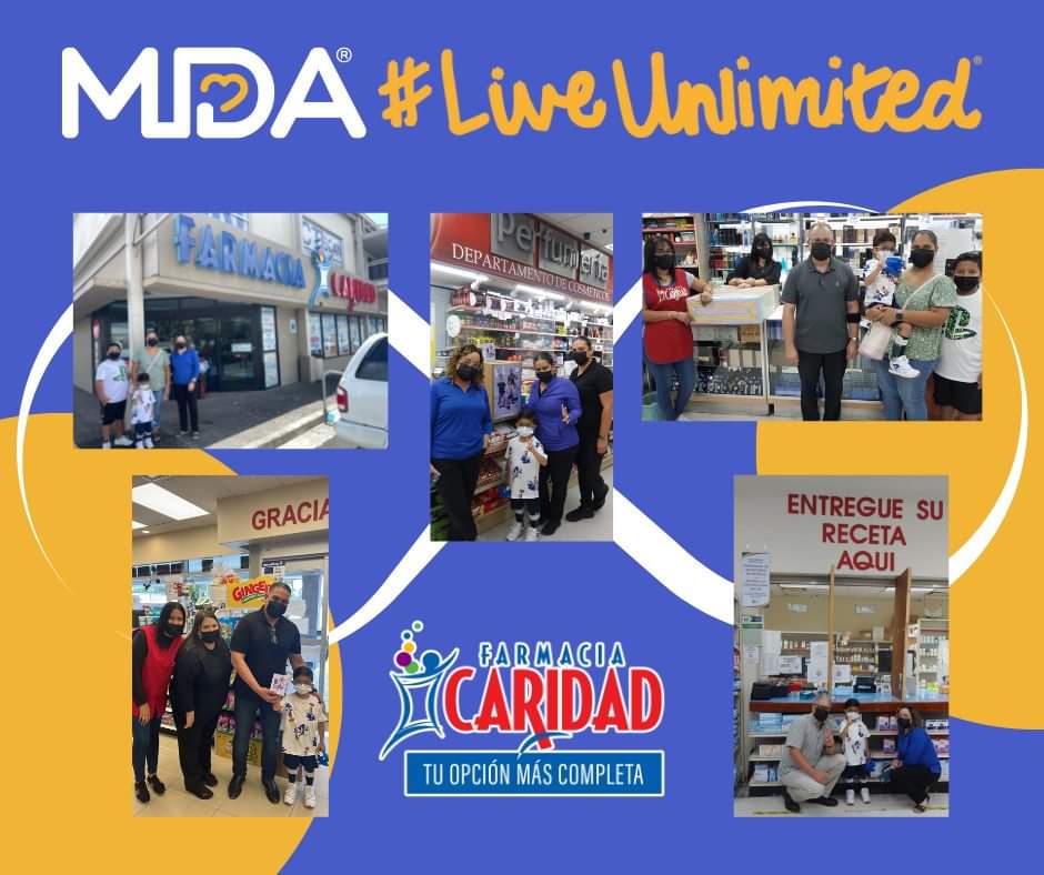 Una manera de ayudar a transformar una vida con Distrofia Muscular en Puerto Rico es visitando Farmacias Caridad y adquiriendo tu movil por $1.
#mdapuertorico #MDA