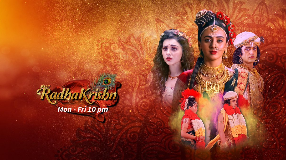 Raadhakrishn's tweet photo. #RadhaKrishn 
Prem se boliye #RadheRadhe 
@Beatking_Sumedh @initinmgupta @MallikaClub @sktorigins https://t.co/K7uelzKbAa