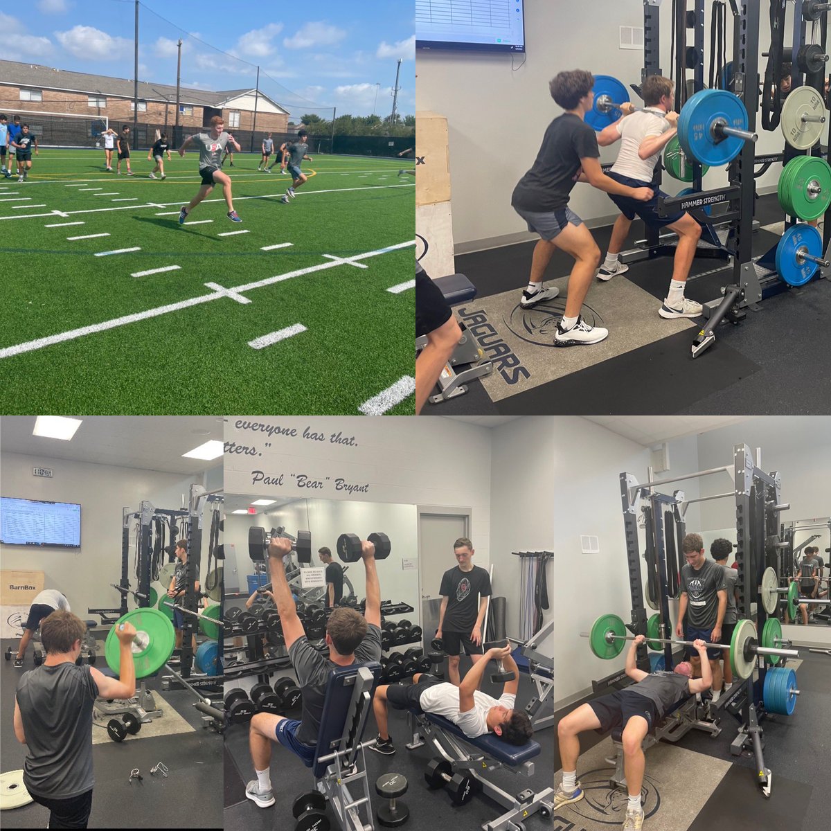 Jag Strong Summer Strength &amp; Conditioning Camp came to a close this week.  Great work this Summer, enjoy dead week and let’s hit the ground running in August  #JagNation