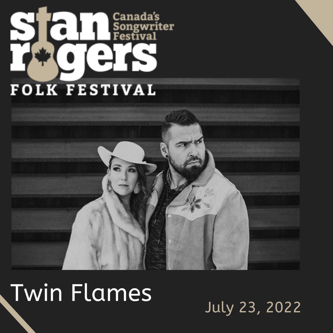 UwillLOVEitLIVE's tweet photo. This weekend we are blessed by the wondrous Twin Flames at the Stan Rogers Folk Fest, don't miss out!

#stanfest 
@stanfest https://t.co/8xnSHkF4hO
