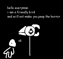 mintyicey's tweet photo. totally real leaked undertale concept art
i like reaper bird and everyman :)
#reaperbird #undertale #undertalefanart https://t.co/wIq2zncN2u