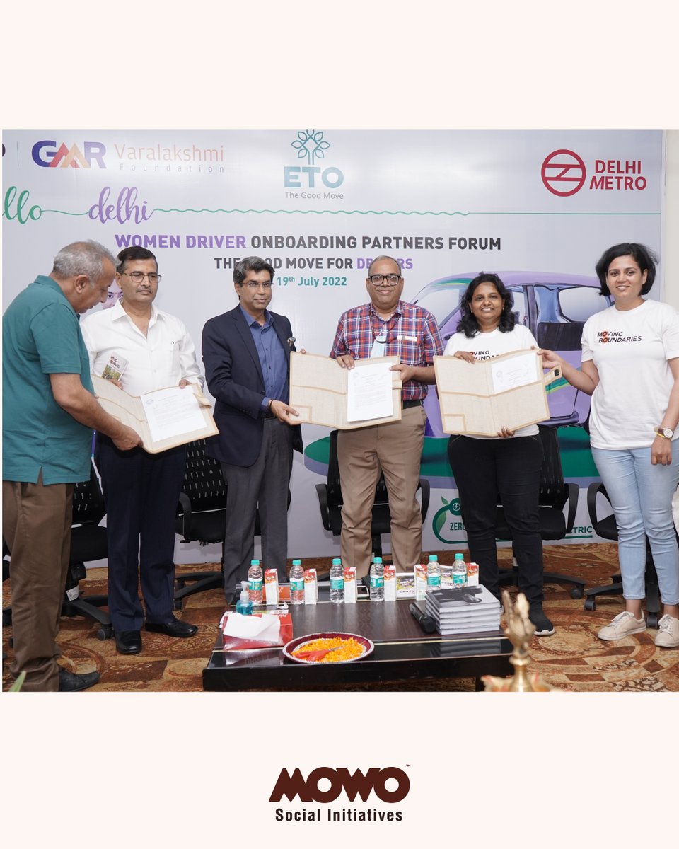 MOWO__Hyd's tweet photo. We are glad to announce our partnership with ETO Motors &amp; GMR Varalakshmi Foundation for starting our training programs in Delhi. With this great initiative, many women will get a chance to be trained to drive electric autos. 
@JaiBharathi @BakshiSrishti https://t.co/TQ9A0L6QSQ