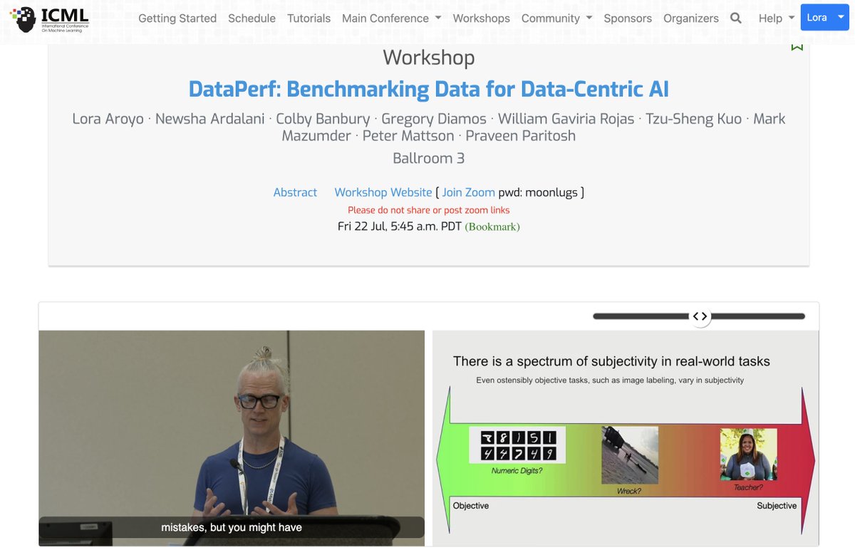 laroyo's tweet image. #invitedTalk at #DataPerf #Workshop @icmlconf  Embracing Subjectivity In Machine Learning Benchmarks #KurtBollack sites.google.com/corp/view/data… @DataCentricAI @MLCommons @DataPerf
