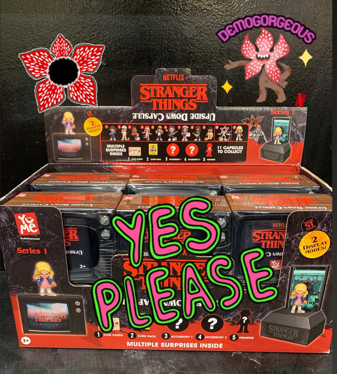 hmvGrimsby's tweet photo. Don’t worry you’re not seeing things!! We’ve had a very small top up of these beauties!! 😱😱😱😱

There’s only 1 box so be quick!! 

#StrangerThings #StrangerThings4 #MysteryBox #hmvforthefans @Freshney_Place_ https://t.co/G1gZNA5EGQ