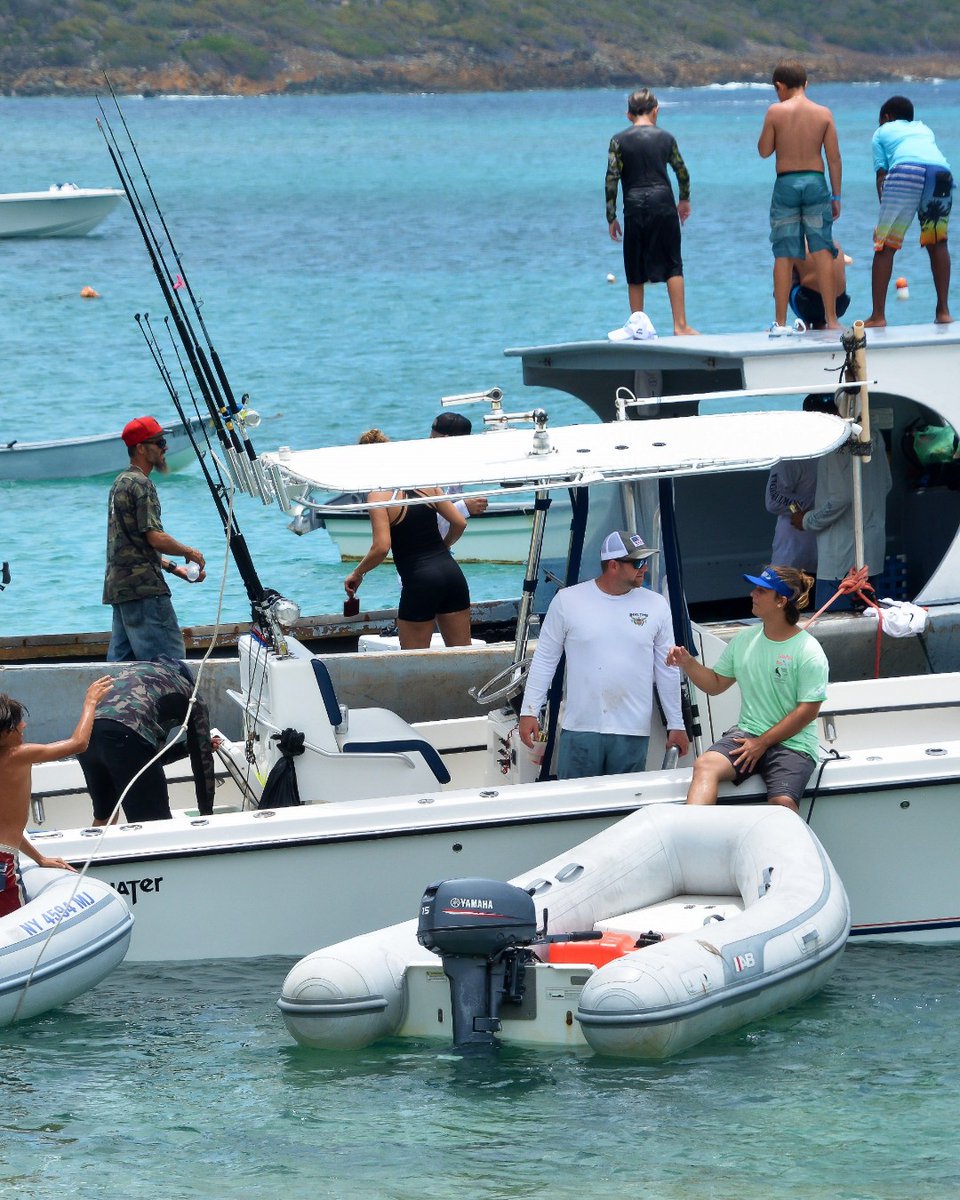 USVItourism's tweet photo. Scenes from the 32nd annual Bastille Day Kingfish Tournament, which returned to #HullBay in St. Thomas earlier this month. 🎣
Learn more about this #StThomas tradition:
https://t.co/HRFqg17ZYt
📷: Dean Barnes // Northside Sportfishing Club
#VisitUSVI #USVirginIslands #USVI https://t.co/t9POyzDzkR