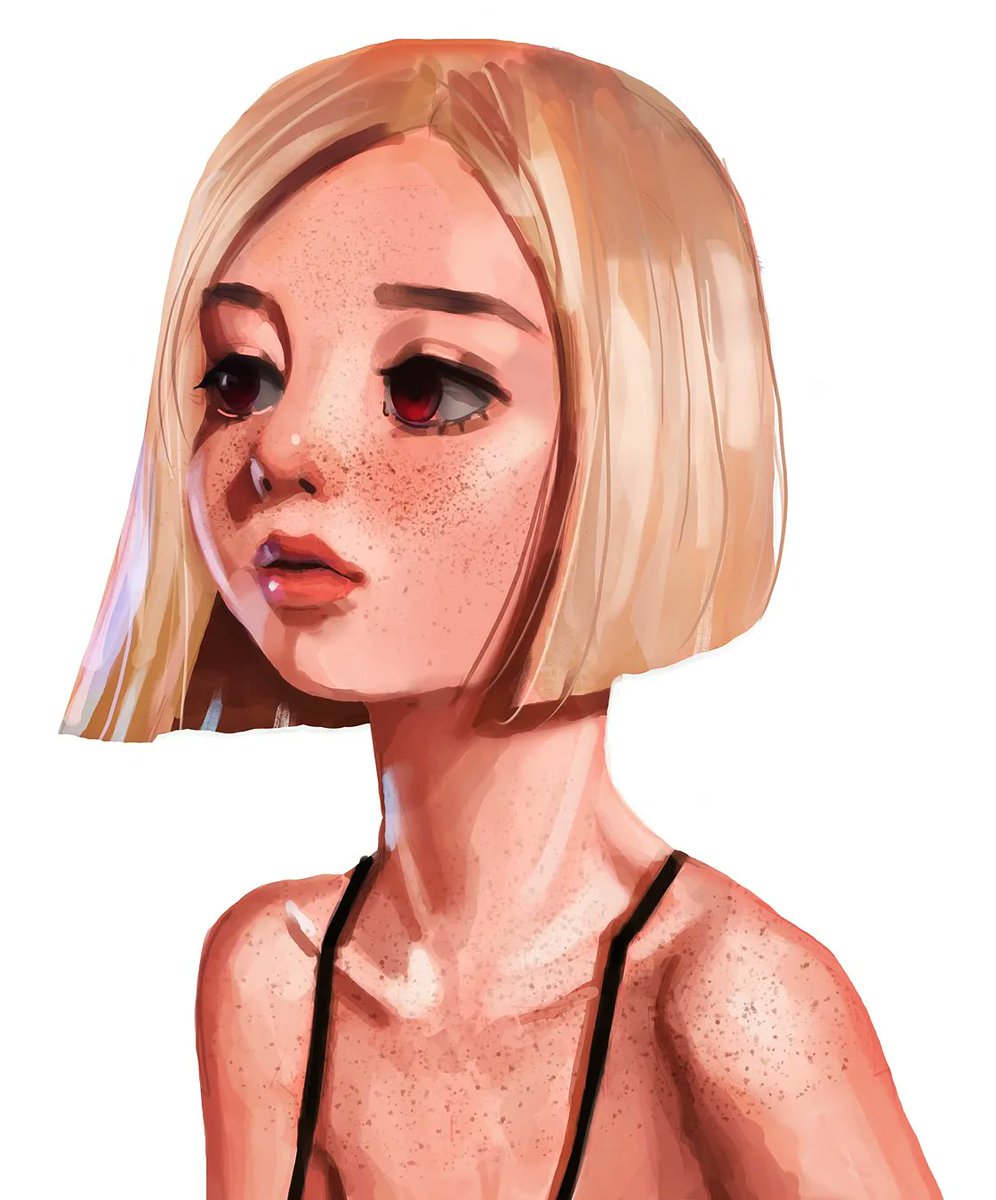 davoxime's tweet photo. Meet Mayu Shimizu! an OC of mine. Born to Japanese father and British mother. You probably have seen her some time ago in a cute picture with yellow background. That picture was taken a couple of years ago, she is 20 now, freckles and new hairstyle https://t.co/B3IlLSJCoZ