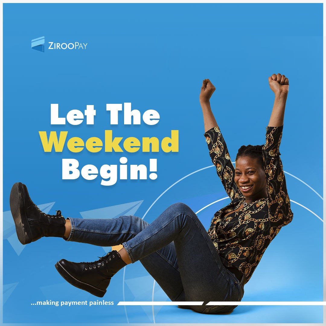 ZirooPay's tweet photo. Dear business owner, your customers would restock their homes, engage with friends and family and unwind this weekend.

Please do the same too.

Have a nice weekend🎉

#ChooseZIROOPAY
#ZIROOPAY #pointofsales
#retailers #fridaymood #fridaymotivation #weekendtime #weekendactivated https://t.co/RS0Zd5w8yD