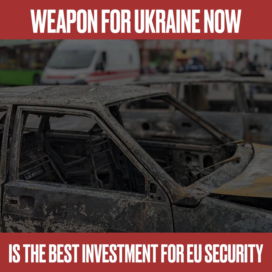 AnnaVinnitsky's tweet photo. Weapons assistance is essential. Ukraine is grateful for all the support provided so far, but we need more, long-range artillery and air-defense systems. Strengthening Ukraine now is the best investment in long-term security and stability of Europe @RobertaMetsola @ManfredWeber https://t.co/eXJganPLtP