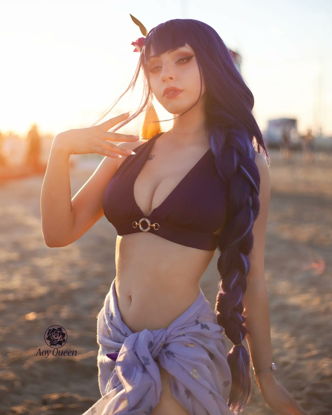 AoyQueen on X: Do you like the sunset? Raiden Shogun love it so much  t.conETnNT8lWY  X