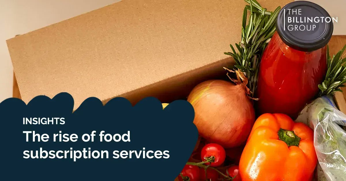 Demand for #subscriptionboxes has grown exponentially, and it shows no signs of slowing down. 📈 In our latest blog, we explore what's driving this trend, and how food brands can capitalise on the opportunities subscription services offer. 🍳buff.ly/3P9JeMt  #FoodTrends