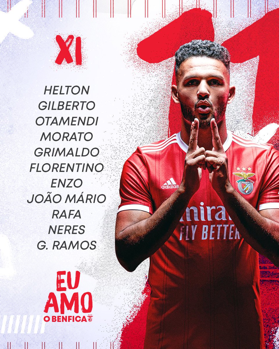 SLBenfica's tweet photo. ๐จ ONZE INICIAL! ๐จ
#EuAmoOBenfica #SLBGFC #Prรฉรpoca https://t.co/58GCHKVln4