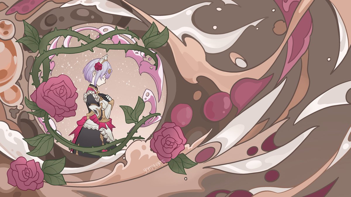 Yay It's Noelle in this Summer Event Style!
Her outfit was so painful to draw lol but I did it! And yes it does seem it was fast but I sketched it yesterday so all I did was colour and line.

DL here: drive.google.com/drive/folders/…

#Noelle #Genshin #GenshinImpact #Art #Drawing