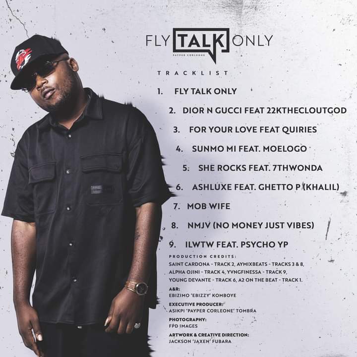 bravoprinzbaeby's tweet image. Still on @PayperCorleone's #FlyTalkOnly Album, my mind just dey that Track 9. #ILWTW feat. @PsychoYP can't wait 😬😬😬🎧📌