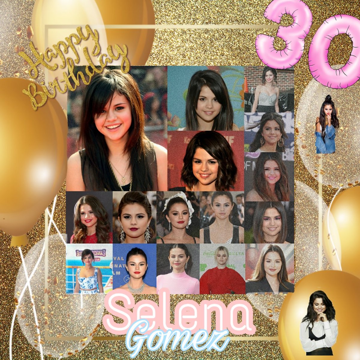 selfiequeen2013's tweet photo. Happy 30th birthday to my favorite singer, my role model and my idol @selenagomez
#happybirthdayselenagomez
#selenators #kissandtell #ayearwithoutrain #whenthesungoesdown #starsdance #foryou #revival #rare #REVELACION #RareBeauty https://t.co/d1vylNftow