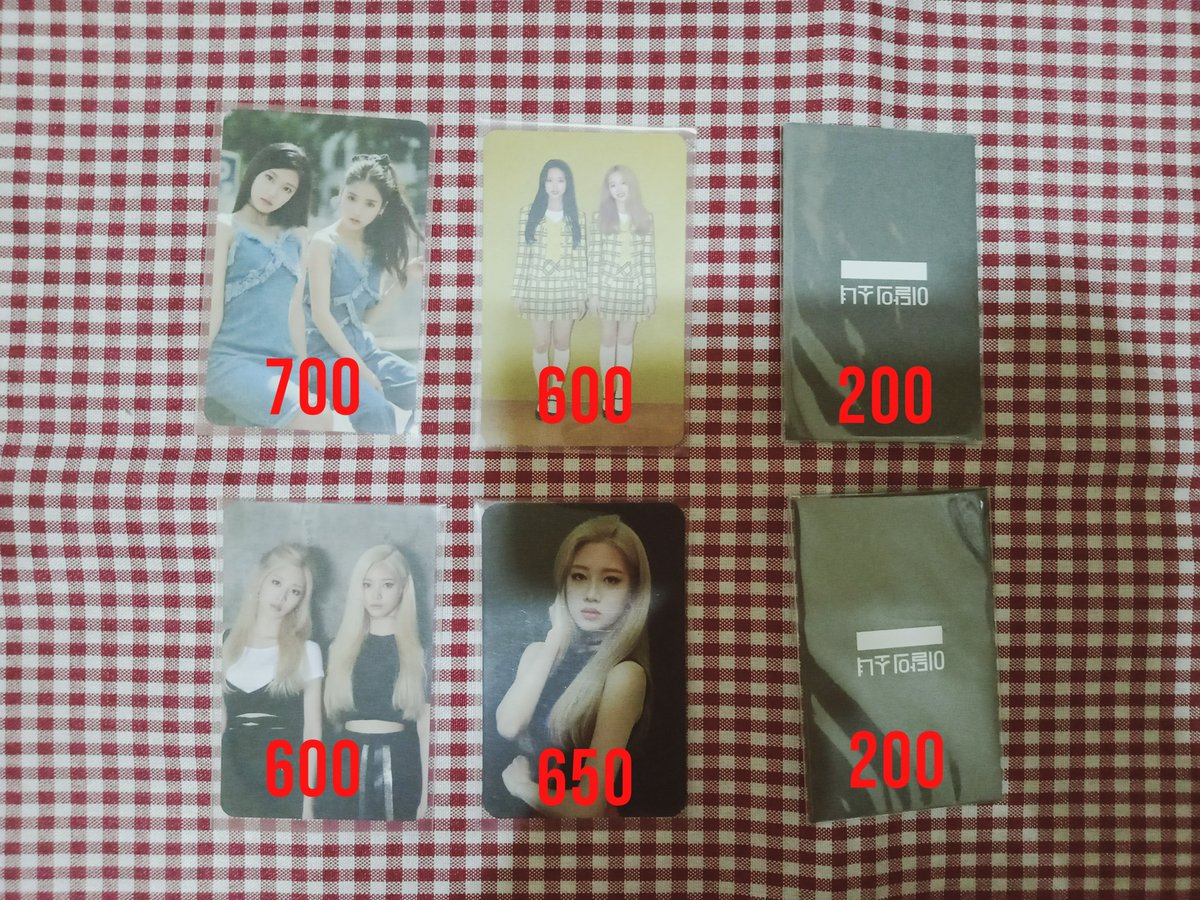 #OnhandsByPCPH #PCPH_Clearance
LOONA Assorted Photocards (First Press) and Attendance Card

📍Prices are listed below
📍DOP: 4 days reservation
📍Onhand and ready to ship

Reply mine with the picture or dm us to claim

tags wts lfb ph go loona pc photocard