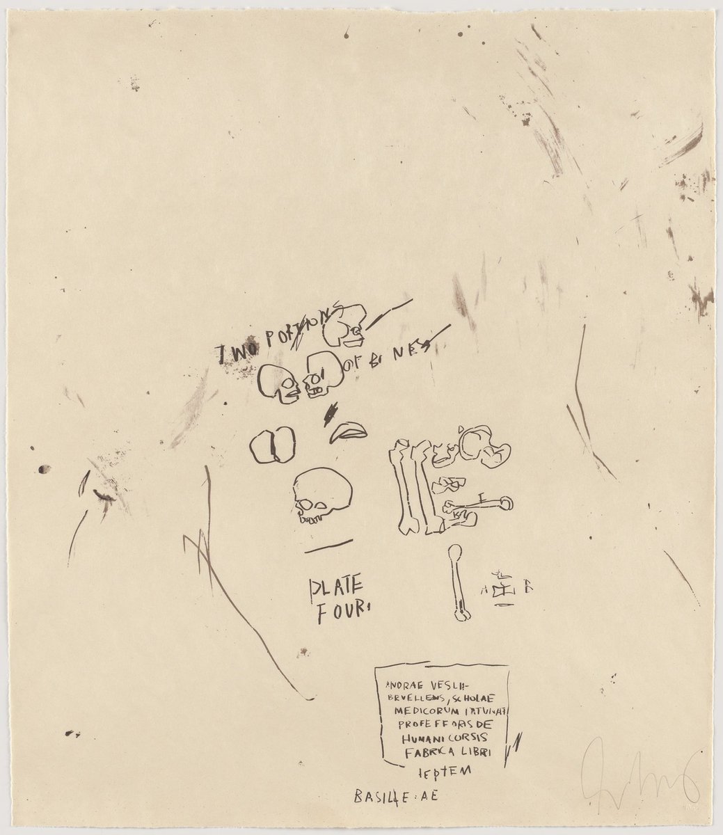 artistbasquiat's tweet photo. Jean-Michel Basquiat, Untitled, From Leonardo, 1983 #museumarchive #jeanmichelbasquiat https://t.co/Hv3Co3Dhh5 https://t.co/nIHTV3PZxH