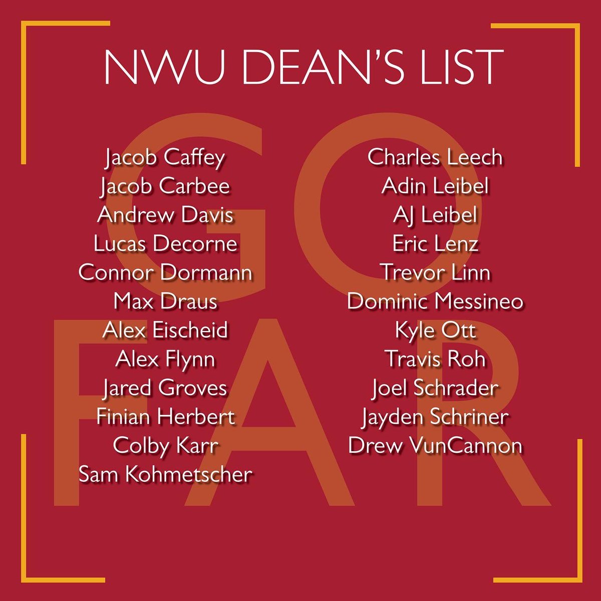 We proudly recognize our brothers on the Spring 2022 Dean’s List. Congratulations men!