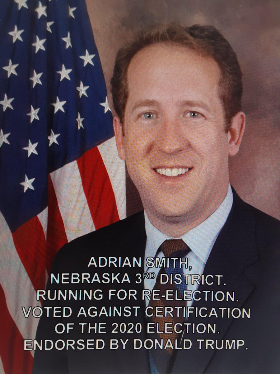 The_LCA2016's tweet photo. If any of my followers live in Nebraska’s 3rd congressional district I ask, no I beg don’t give money and don’t vote for this GOP shit stain! https://t.co/CrkKowEn3q