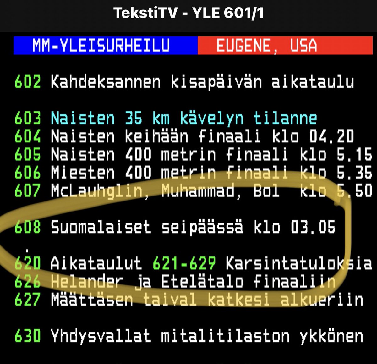 #perjantai #Eugene2022 #turistejameollaankaikki