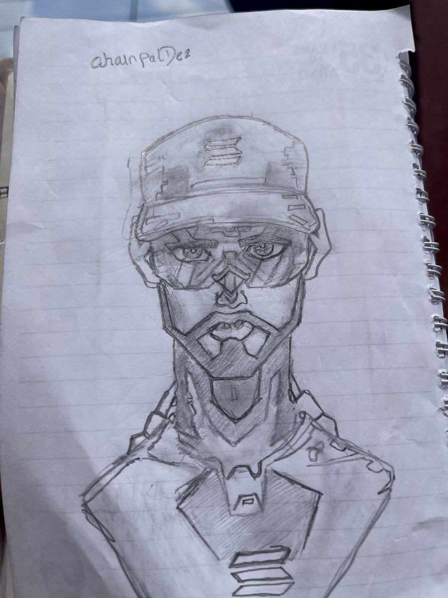 Did something for <a href="/FRsLab/">Front Runners Lab</a> with my pencil and notebook
This is my own way of supporting the project <a href="/FRsLab/">Front Runners Lab</a> 
Hope you guys like it 🤲