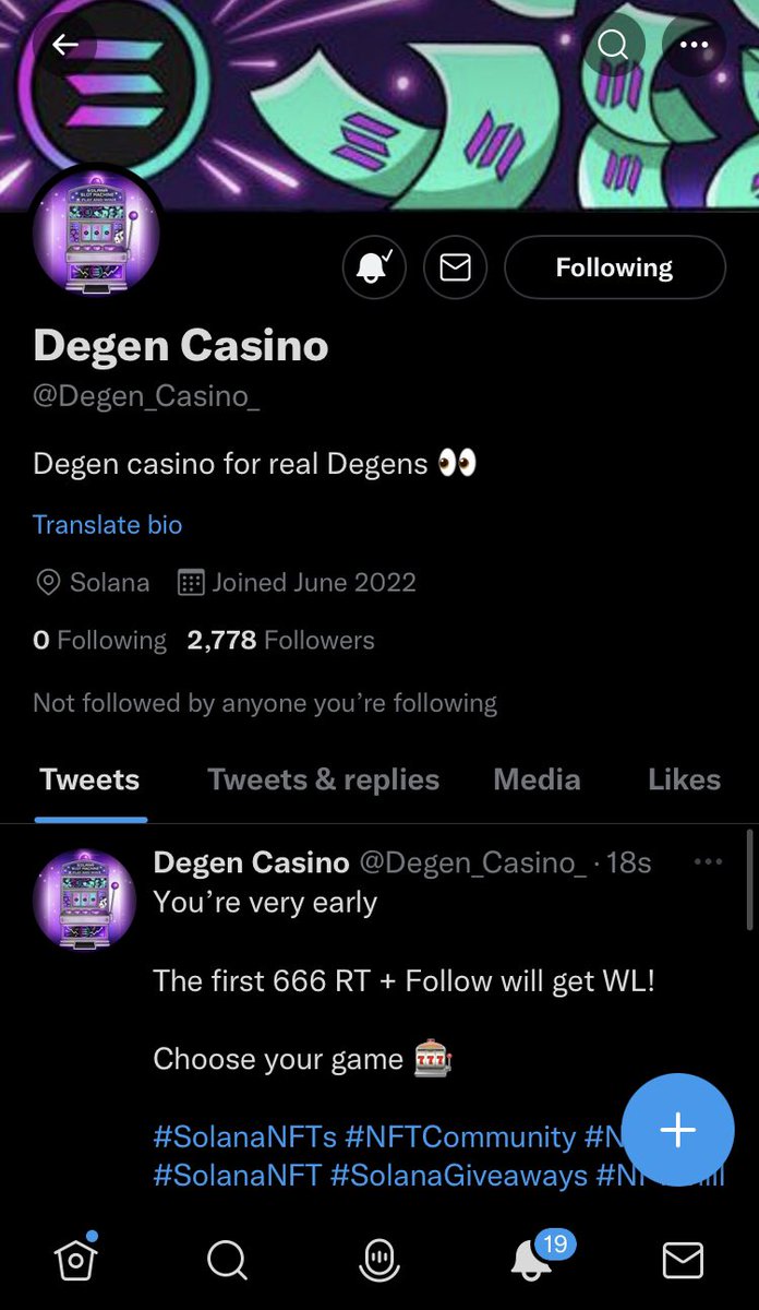 Blackbeard_Dope's tweet photo. @Degen_Casino_ Done sir https://t.co/upxoiCNcRQ