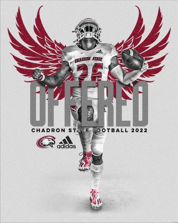 Extremely grateful for my second offer from <a href="/CSCFootball/">Chadron State Football</a>! Thank you  <a href="/CoachJayLong/">Jay Long</a> and <a href="/CoachSasse/">Clint Sasse</a> for the chance! Excited for more opportunities to come! <a href="/MeadFootball/">Mead Football</a> @traininthecore <a href="/MeadAthletics/">Mead HS Athletics</a>