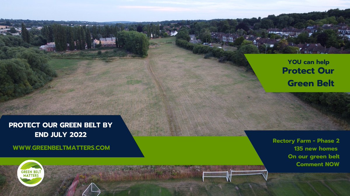 GreenBeltMatter's tweet photo. Need legitimate reasons to object to 135 new dwellings on Green Belt at #RectoryFarm? See our newsletter to help your response. Comment by end July. Visit https://t.co/eHNbbGGmY0 https://t.co/L55j2XSrFa