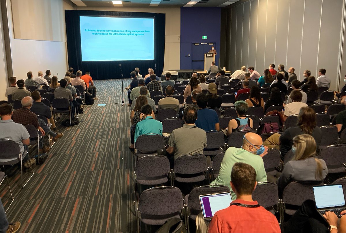 BallAerospace's tweet photo. Thank you, #SPIEastro for a great week of presentations and events highlighting technologies for astronomical #telescopes and #instrumentation. 🔭 See you next time! https://t.co/kAXwMlZi3I