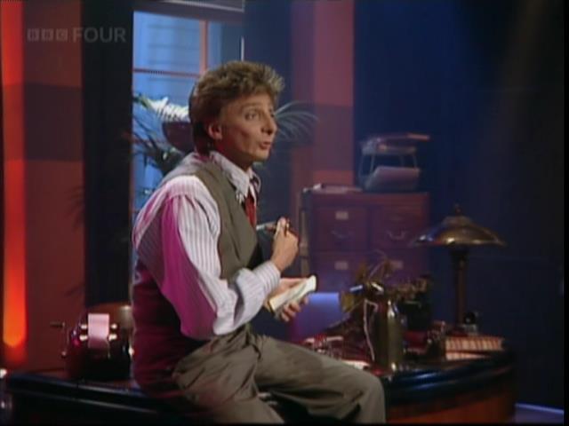 TelevisionVault's tweet photo. Just doin' the annual accounts... 💰 @BarryManilow #Copacabana 💃 #AtTheCopa #TOTP #TOTP1993 #TOTP93 #TheHottestSpotNorthOfLondon https://t.co/sSGpm0aI1c