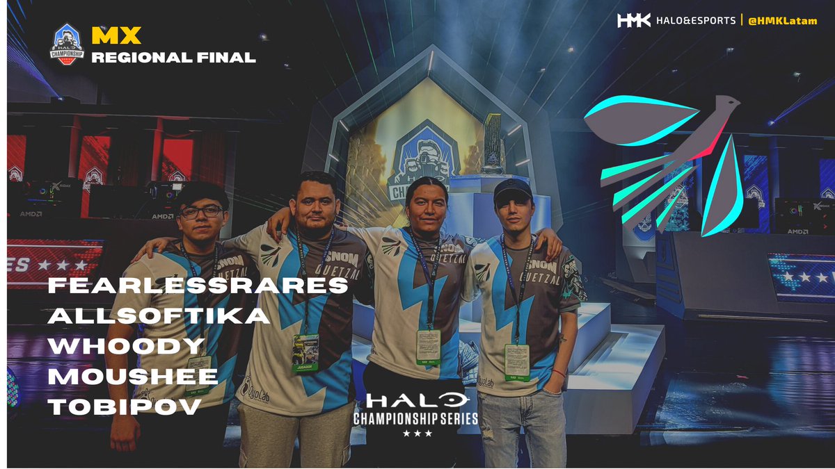 HMKLatam's tweet photo. . @gaming_quetzal , Participante en el #HCSMexicoCity22 🏆🪖🇲🇽
@whody9
@_Moushee
@ISZ_Softika
@abarca096
@HCS @HaloMxgp #HCS @Halo https://t.co/XLgNGXSuBS