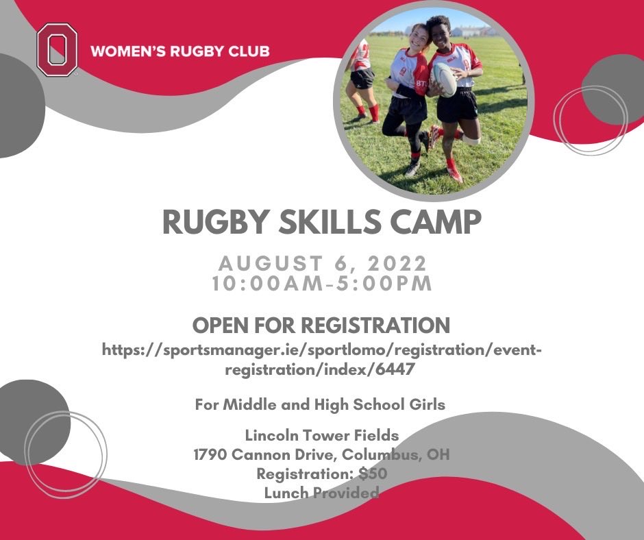 Check out this great rugby skills camp for women! OSU offers a great opportunity and registration is already open! #growthegame