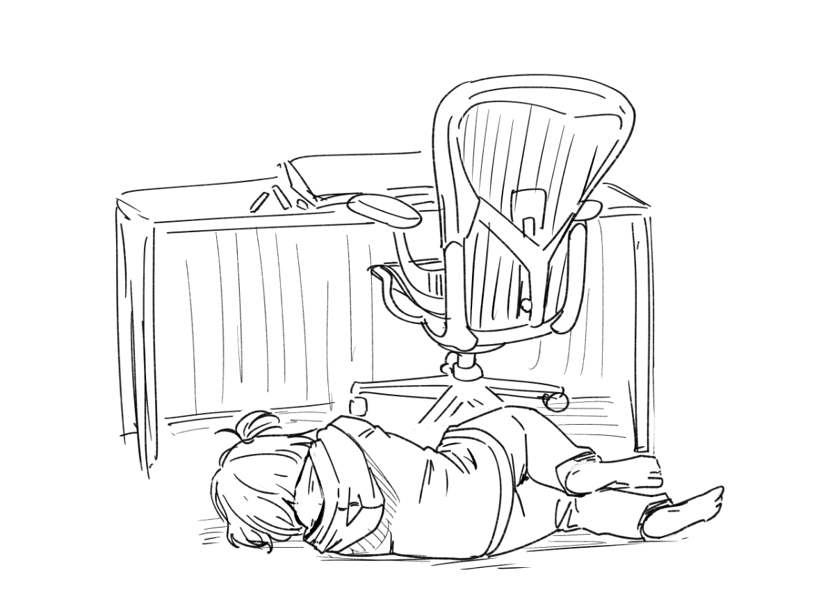 限界までやった。
・・・仮眠だ! 