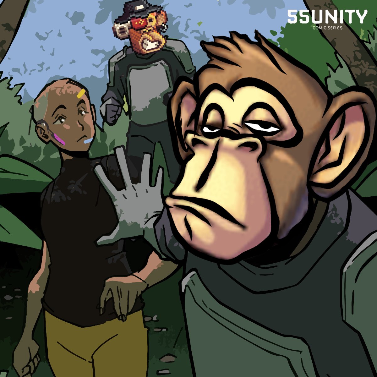 notkassia's tweet image. when you put amazing projects in one frame🌴
#apereunion #55unity #bebtleypjclub