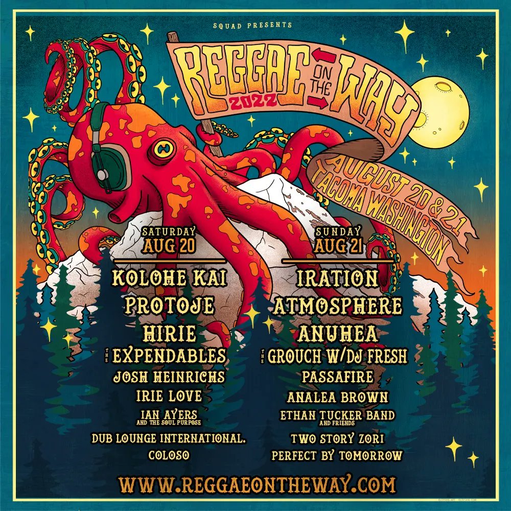 PBTmusic's tweet photo. We will be at @ReggaeOnTheWay Festival on August 21st! Look at that crazy ass lineup! 👀 https://t.co/qcTqeeA2xT