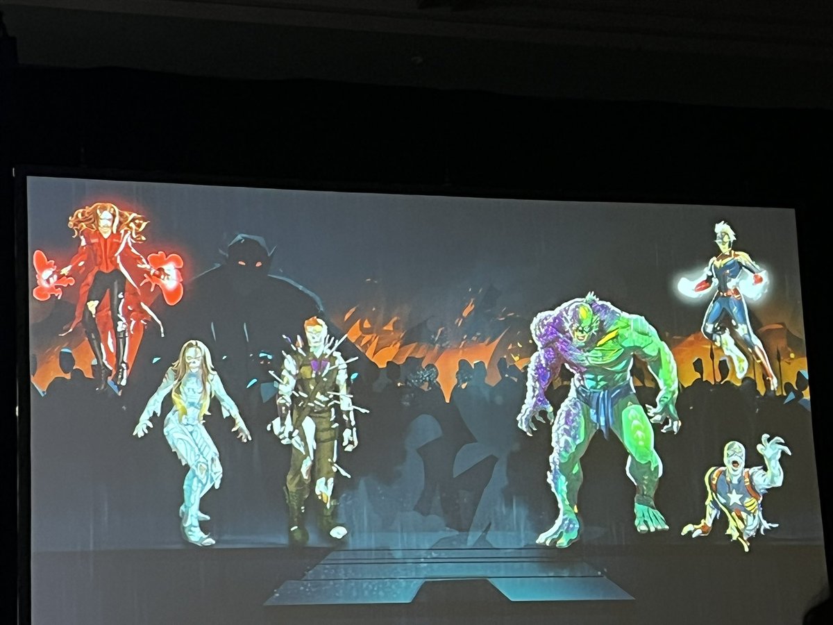 KindaCulty's tweet photo. Marvel Zombies character images

#SDCC2022 #MarvelPanel https://t.co/TM8UMDkz65